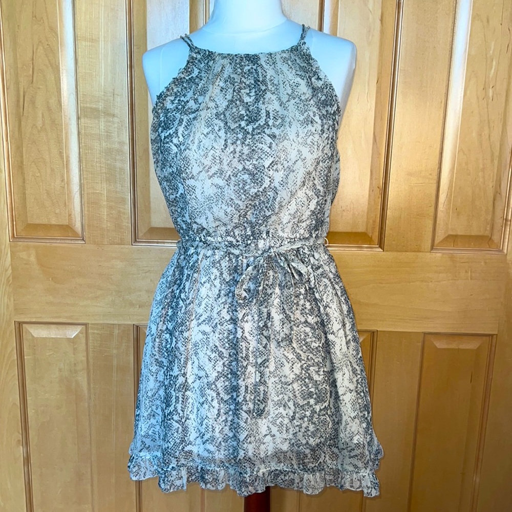 Abercrombie and Fitch Snake print petite dress MP